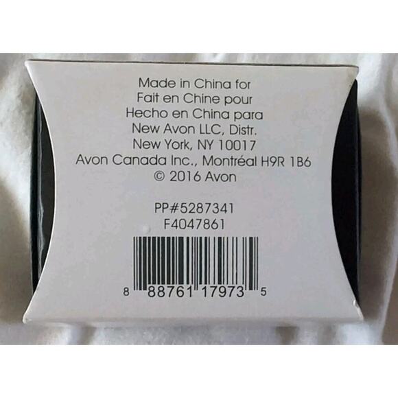 AVON Radiant Teardrop Necklace & Earring Giftset Goldtone w/Red Ruby Faux Stone - Picture 7 of 8